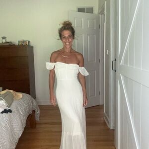 Reformation White Dress